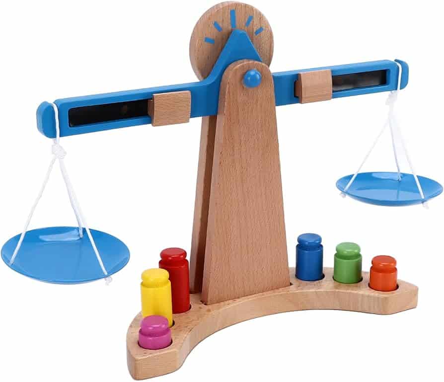 jouet : Balance en bois CAB-643 216-941