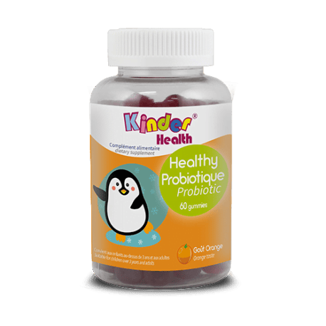kinder health probiotiques boite de 30 gummies