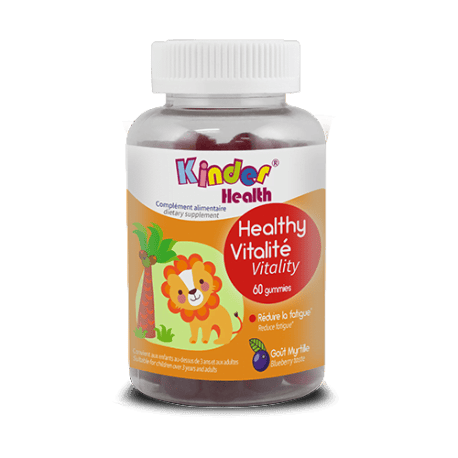 Kinder Health vitalite boite de 30 gummies
