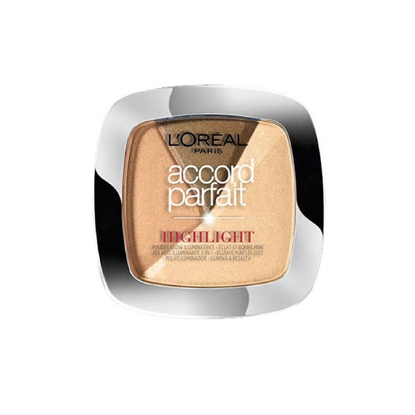 L’OREAL accord parfait highlighter poudre 102D/M doré – Image 2