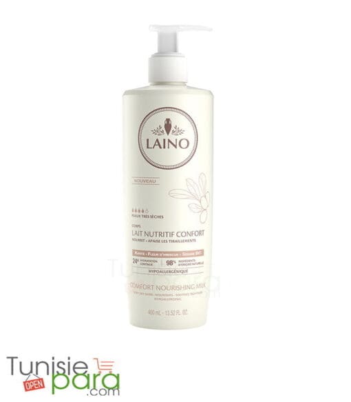 Laino Lait Nutritif Confort Karité 400 ml – Image 2