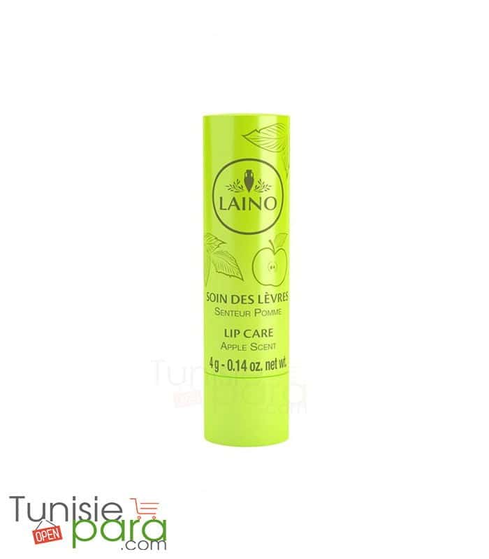 LAINO Soin des lèvres fragilisées goût pomme 4g