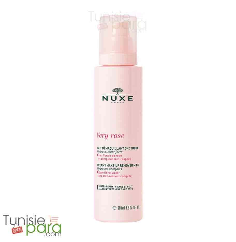Nuxe Very Rose lait Démaquillant micellaire  200 ml