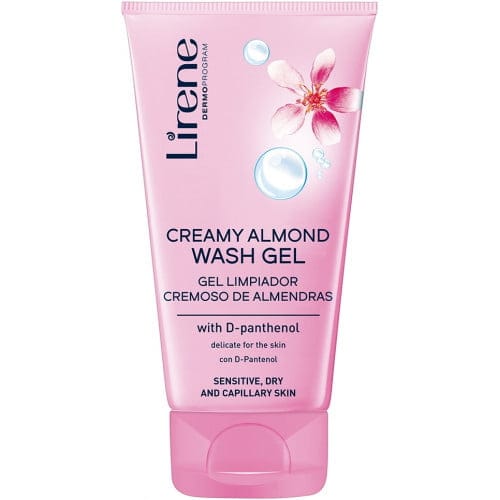 LIRENE gel netoyant amande rose 150ml (Emballages Deffectueux)