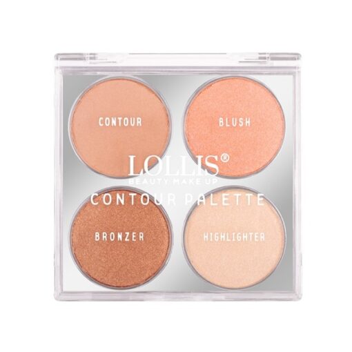 LOLLIS Palette Contour ,blush ;bronzer ,highlighter 01 – Image 2