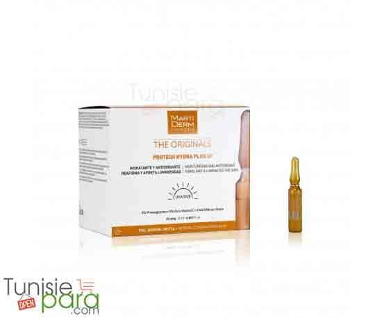 MARTIDERM The originals Proteos hydra plus SP peaux normales a mixtes 10 ampoules date d'expiration:11.2024