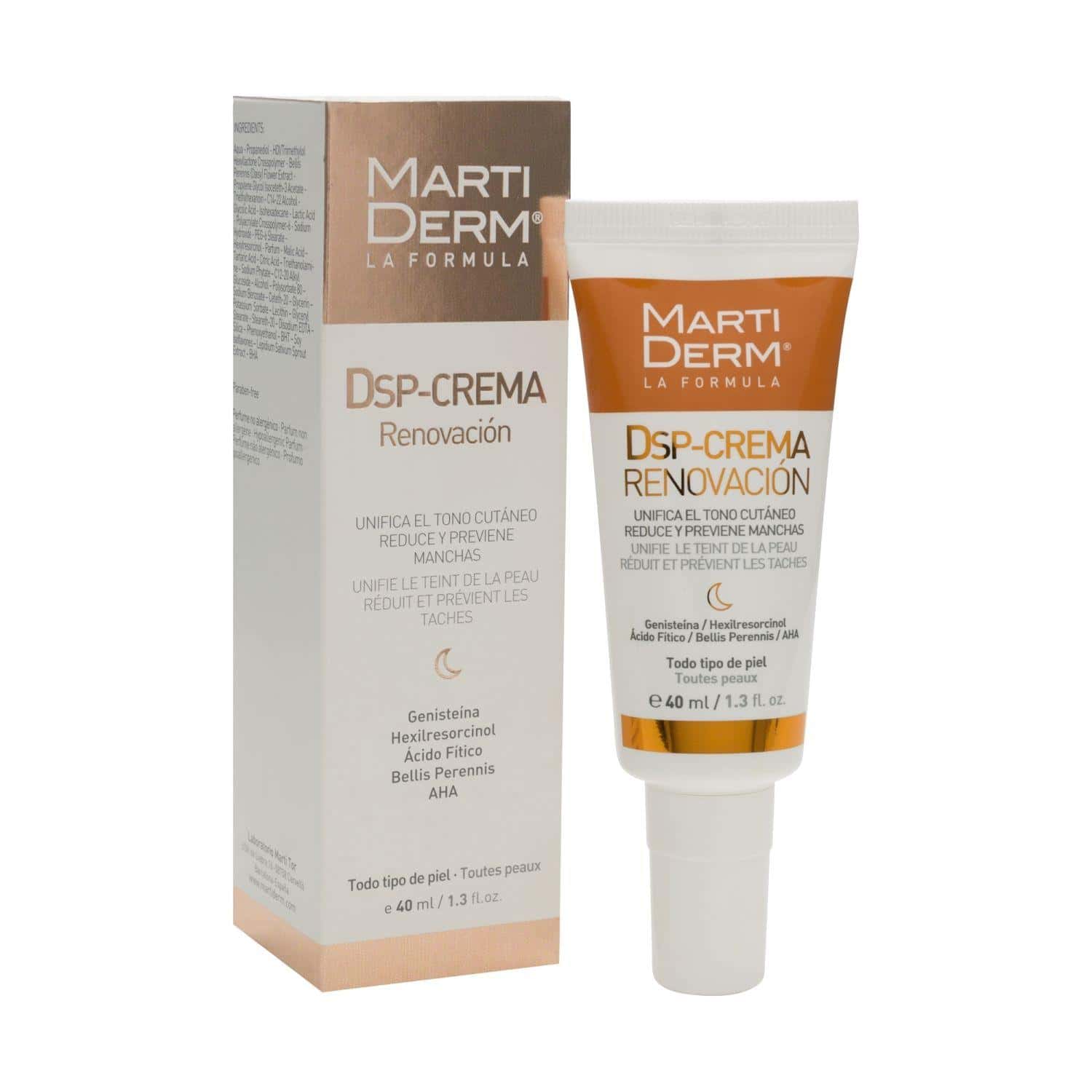 Martiderm DSP-Crème Rénovation 40 ml date d'expiration: 10.2024