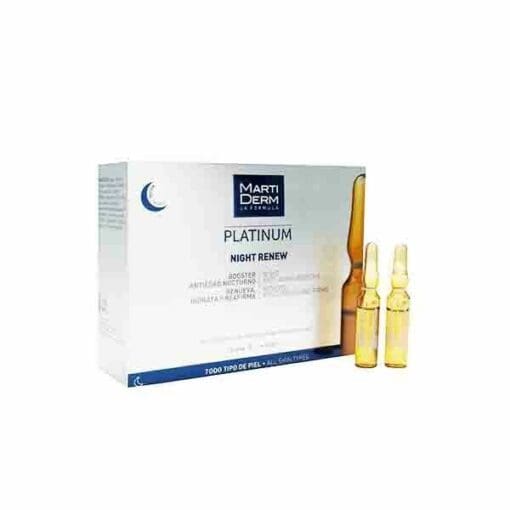 Martiderm® Platinum Night Renew 10 ampoules (date d'expiration 03/2025)