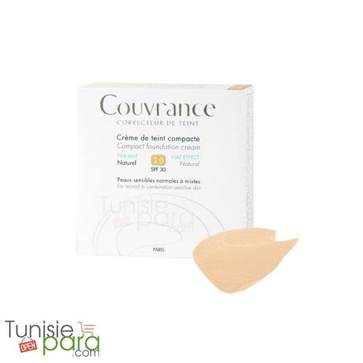 AEVENE COUVRANCE CRÈMES DE TEINT COMPACTES FINI MAT 2.0
