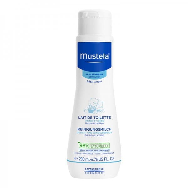 MUSTELA BEBE lait de toilette sans rinçage flacon 200 ml – Image 3