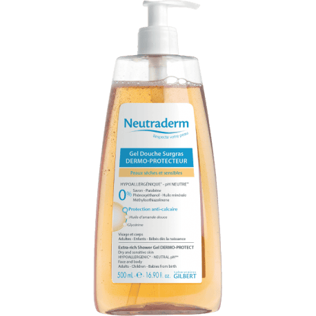 NEUTRADERM gel douche surgras dermo protecteur 500ml