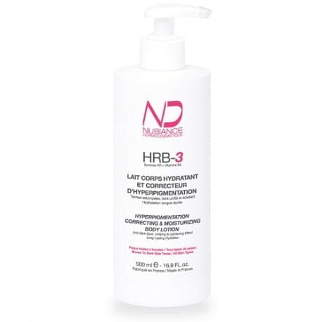 NUBIANCE lait corps hydratante correcteur d'hyperpigmentation 500ml