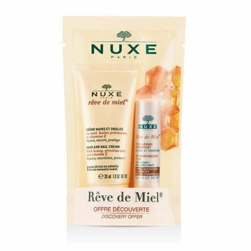 nuxe pack reve de miel creme mains et ongles / stick lèvres hydratant – Image 2