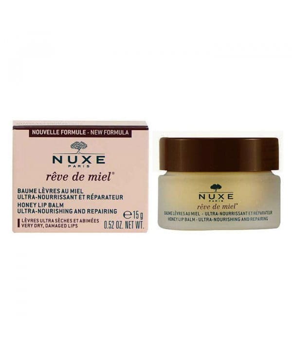 NUXE RÊVE DE MIEL, baume lèvres réparateur ultra nourrissante 15G