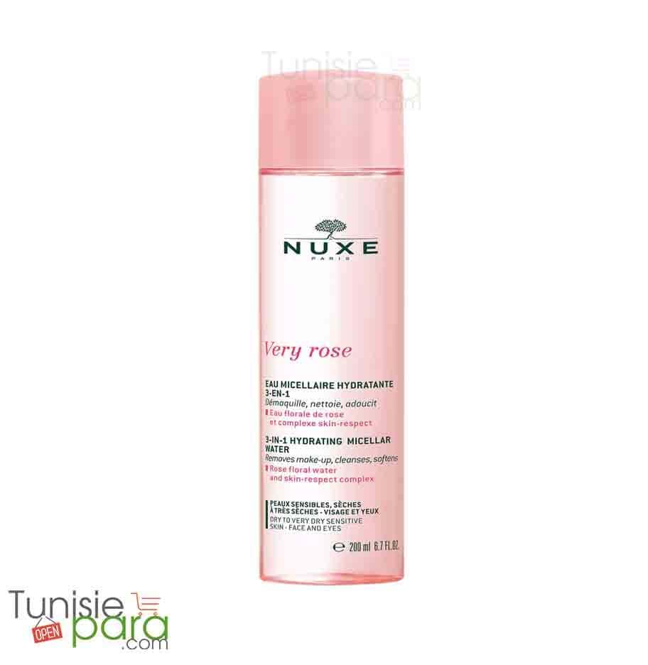 Nuxe Very Rose Eau Micellaire Apaisante 3-en-1  200ml