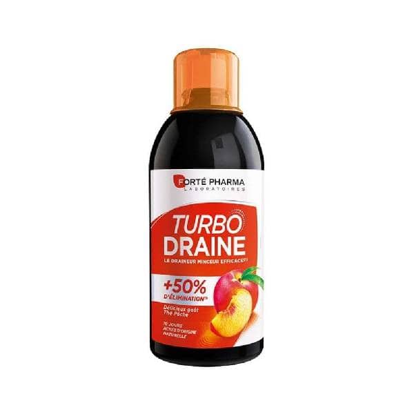 Forte pharma Turbodraine Minceur Peche 500ml lot de 2