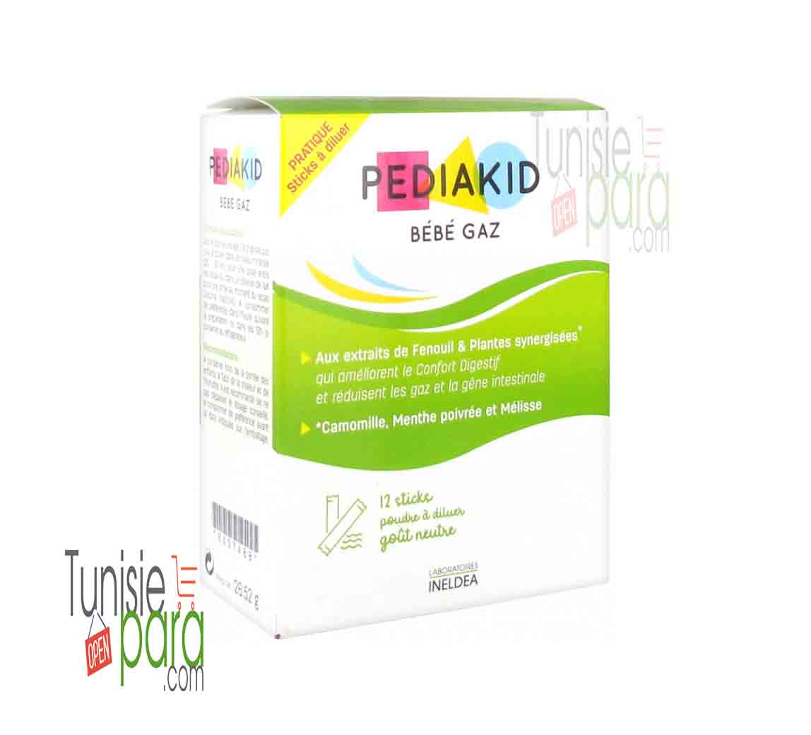 PEDIAKID BÉBÉ GAZ 12 sticks