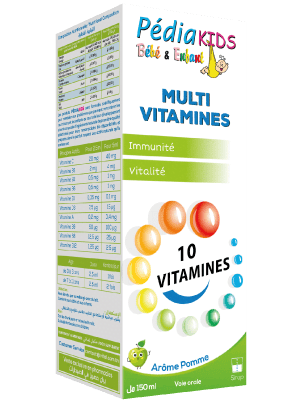 Pediakids Multivitaminés Pomme 150 ml