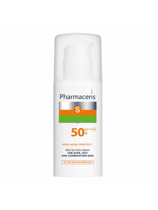 Pharmaceris S Ecran Visage Medi Acné Protect SPF 50+ 50 ML (Emballages défectueux )