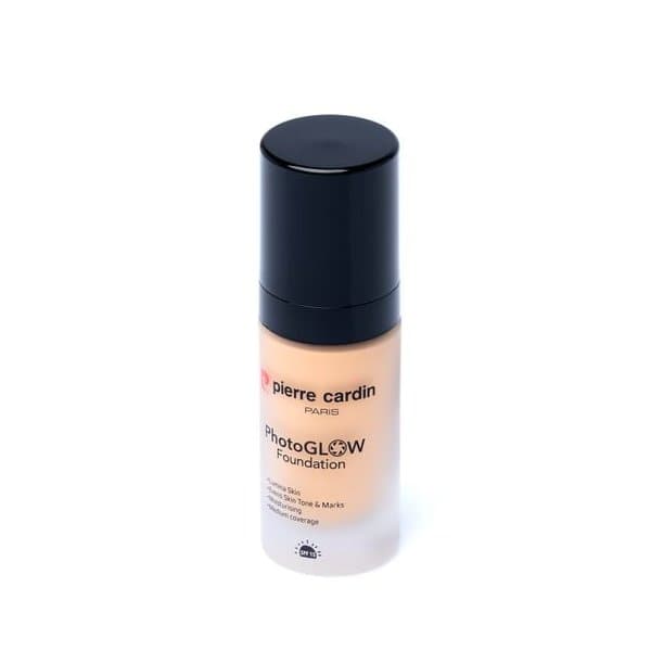 pierre cardin photoglow foundation spf15 warm yellow 404