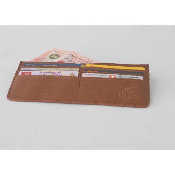 JOWA Porte carte grand format Couleur: argent pailleté – Image 4