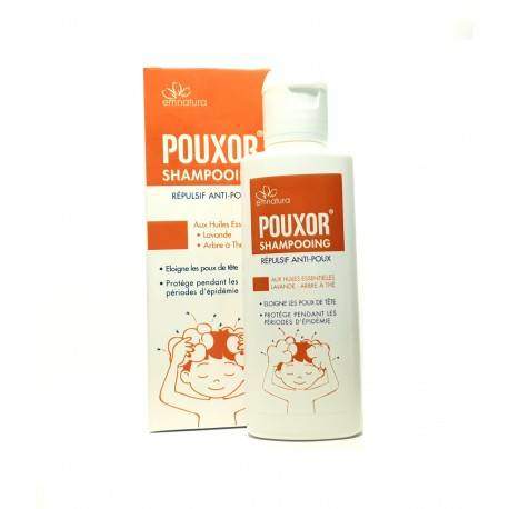 POUXOR shampooing répulsif anti-poux aux huiles essentielles