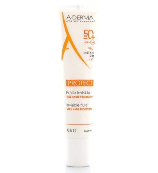 A- Derma Protect fluide Invisible SPF 50+ en 40ml – Image 2