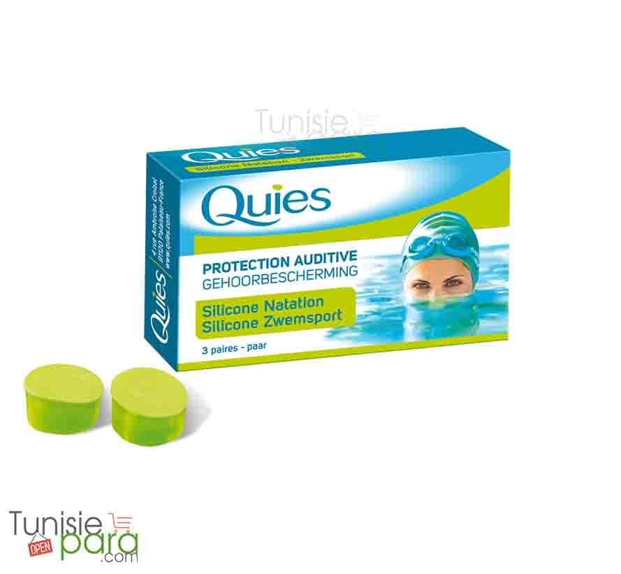 Quies Bouchons d'Oreille Silicone standard Boite de 6