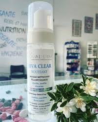 RIVADERM RIVA CLEAR mousse nettoyante éclaircissante+ brosse 200 ml – Image 2