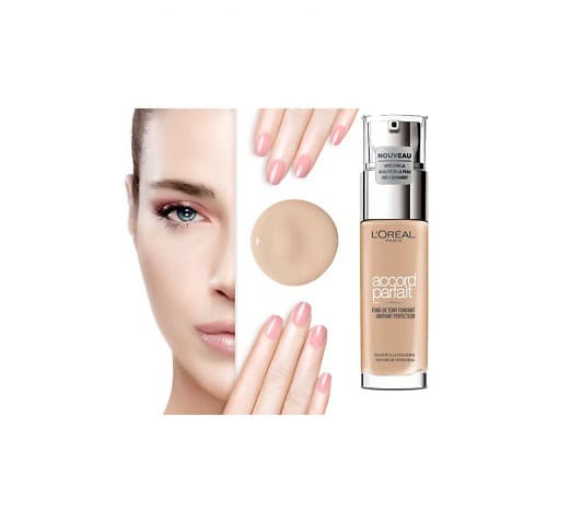 L'OREAL ACCORD PARFAIT fond de teint R3-C3 beige rose – Image 2