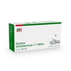 sentina azure gant d'examen nitrile non poudré L