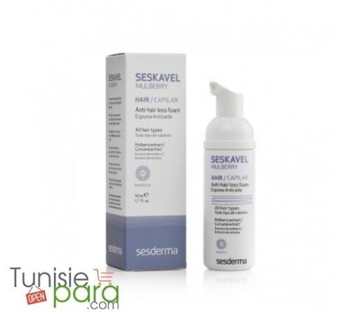 SESDERMA Seskavel Mulberry Mousse Antichute 50ml – Image 2