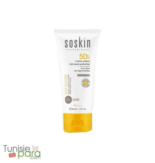 SOSKIN Crème solaire très haute protection fluide SPF 50+