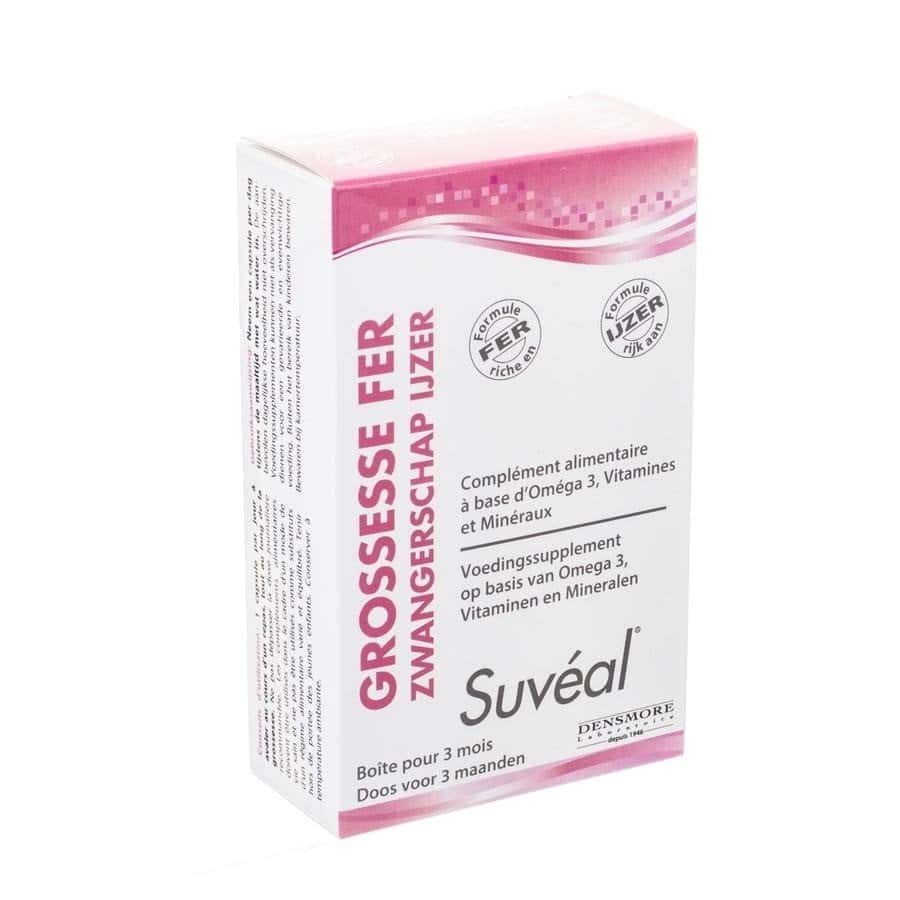 Suvéal Grossesse Fer 30 capsules