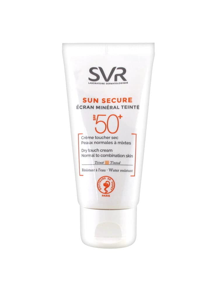 SVR SUN SECURE ÉCRAN MINÉRAL TEINTÉ - Peaux normales mixtes SPF50 +  50Ml – Image 2