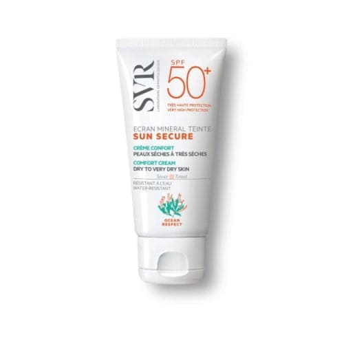 SVR SUN SECURE ÉCRAN MINÉRAL TEINTÉ - Peaux normales mixtes SPF50 +  50Ml – Image 3
