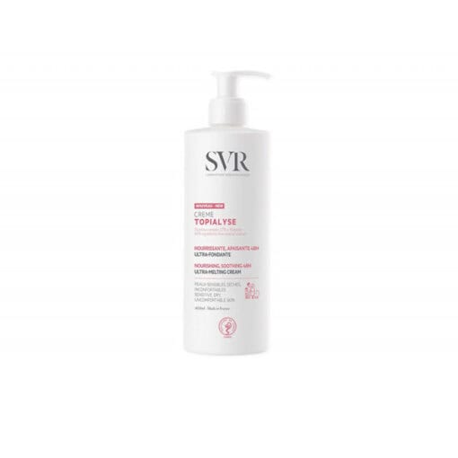 SVR Topialyse Crème nourrissante, apaisante 48h ultra fondante 400 ml