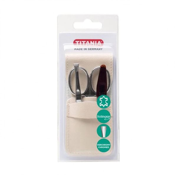TITANIA Set Manucure 3P Etui Cuir - 162/A PH