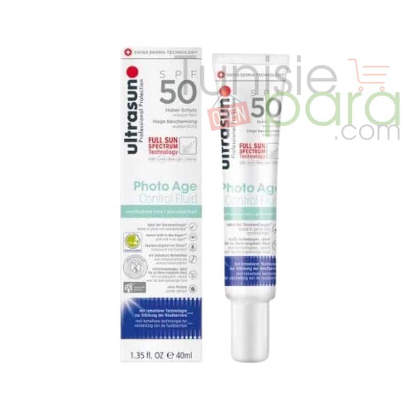 ULTRASUN Ecran Solaire photo age control fluid  SPF 50+ 40ml