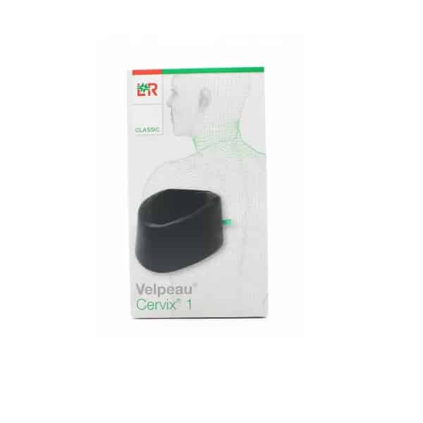 velpeau collier cervix 1 noir HT (28-34) T1 (7.5cm)