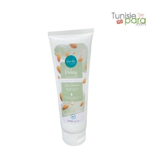 verde peeling visage amande peux normales déshydratée 200ml