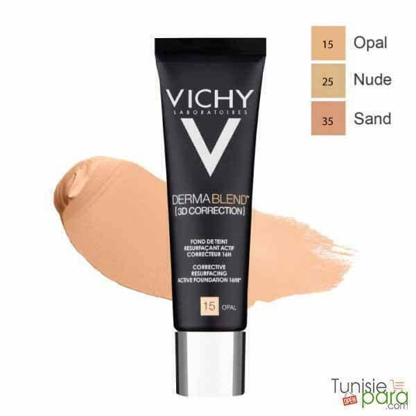 VICHY DERMABLEND 3D FOND DE TEINT PEAUX ACNEIQUES Opal 30ML