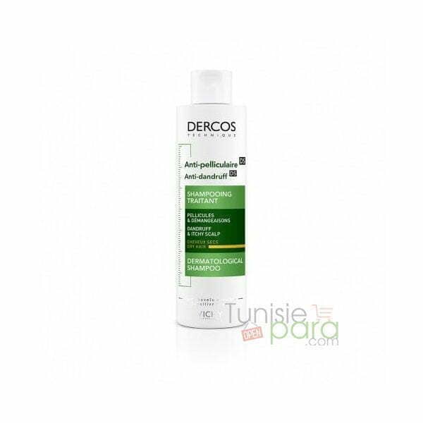 Vichy dercos anti-pelliculaire shampooing traitant cheveux secs 200ml