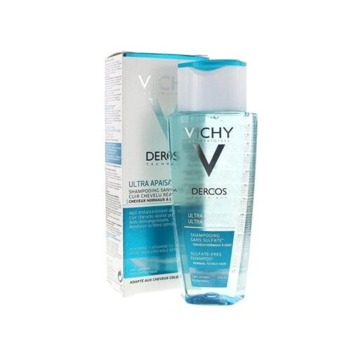 Vichy Dercos Shampooing Ultra Apaisant Cheveux Gras 200ml – Image 2