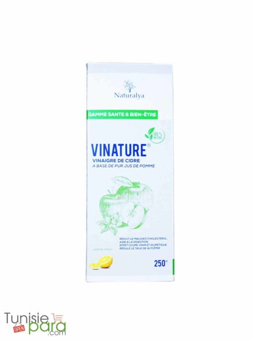 Naturalya vinature vinaigre de cidre citron 250ml – Image 2