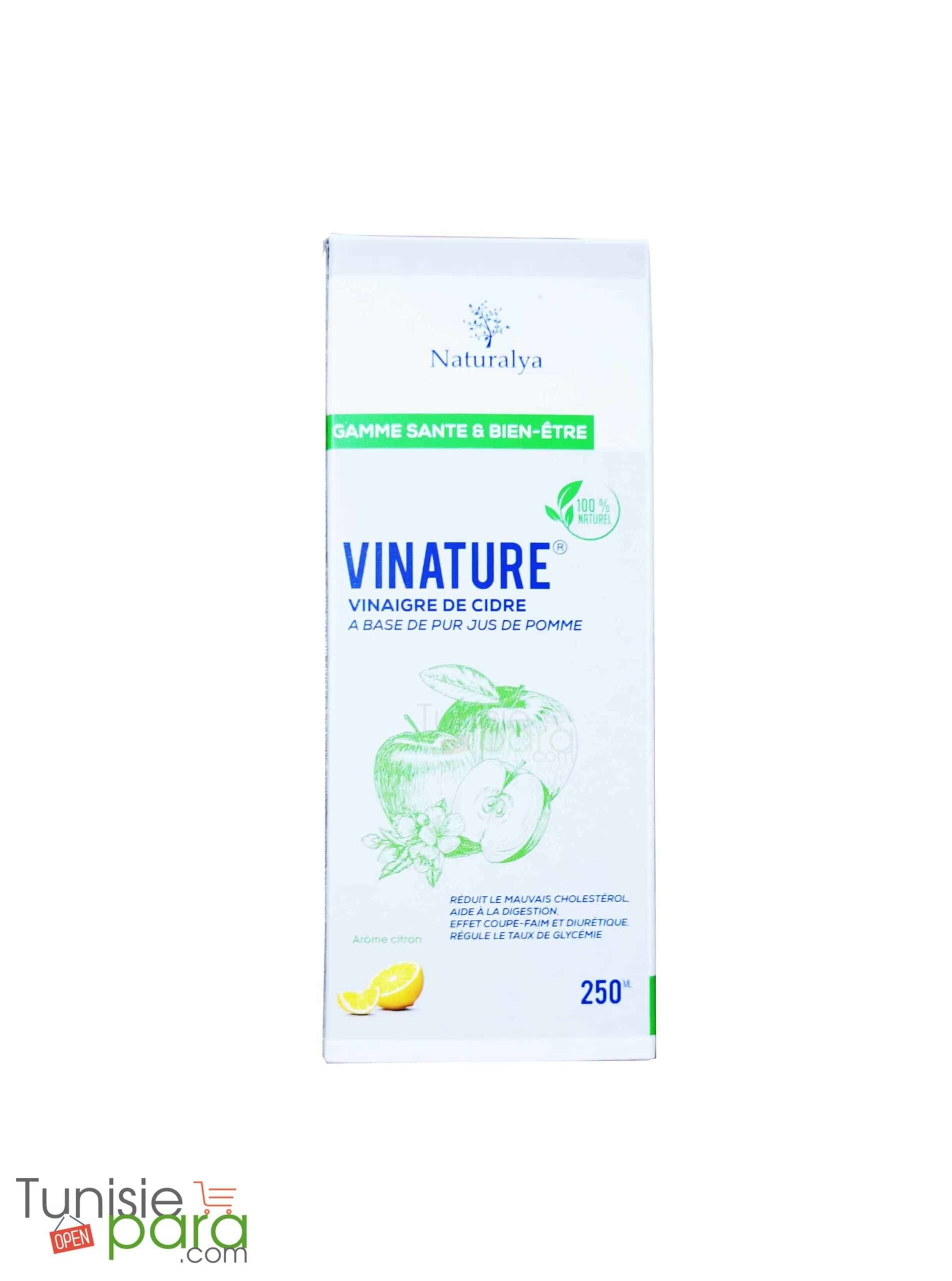 Naturalya vinature vinaigre de cidre citron 250ml – Image 2