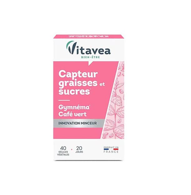 VITAVEA expert graisses et sucres 40 gélules