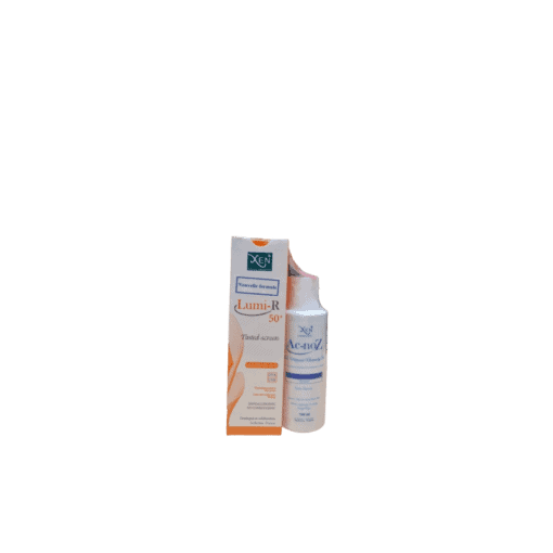 XEN Lumi-R 50+ écran teinté 50ml +ACnoz gel nettoyant 100 ml offert