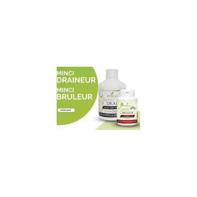 young health pack minci drainol 450ml+ minci bruleur 60 gelules – Image 2