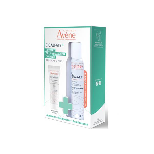 Avene Pack SOS cicalfate+ crème réparatrice 100ml